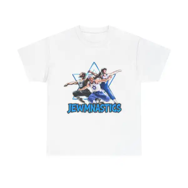 Jewmnastics Unisex Cotton Tee – Comfortable Casual Graphic Shirt