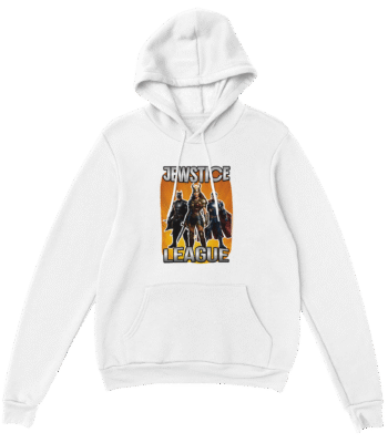 Jewstice League Tee – Fun Graphic Shirt for Superhero Fans