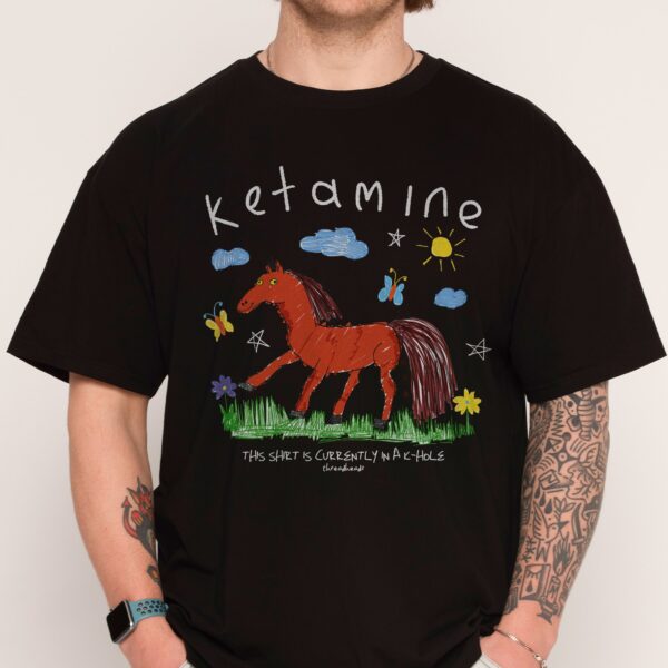 Ketamine T-Shirt – Premium Graphic Tee in Soft Combed Cotton