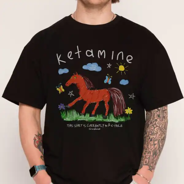 Ketamine T-Shirt – Premium Graphic Tee in Soft Combed Cotton