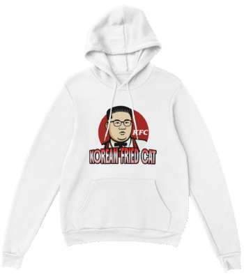 Korean Fried Cat Tee – Fun Graphic Shirt for Cat Lovers