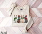 Labrador Retriever Christmas Sweatshirt – Cozy Dog Lover Top