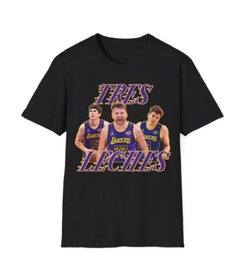 Lakers Tres Leches Shirt – Funny Basketball Tee for Fans