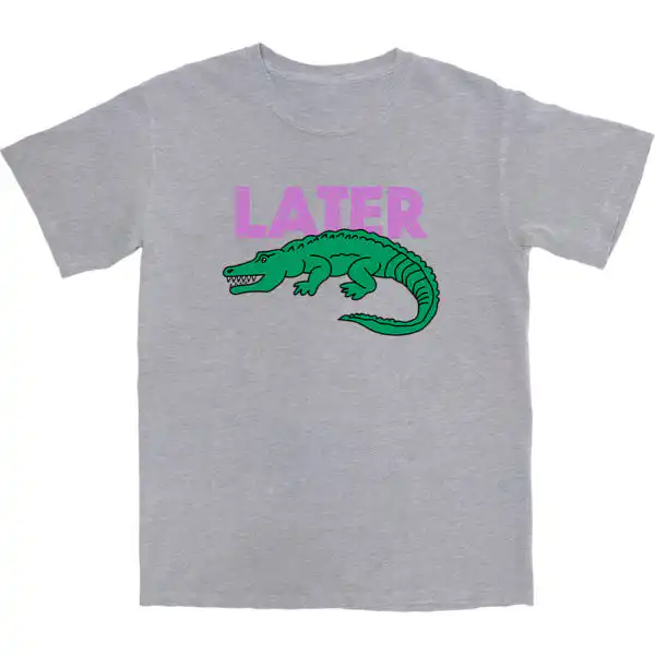Later Gator T Shirt – Soft Cotton Tee with Worn-In Comfort