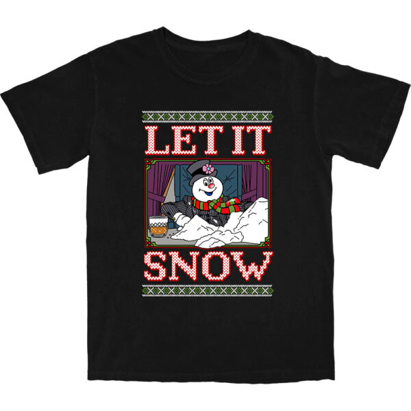 Let It Snow T Shirt – Soft Cotton Holiday Graphic Tee