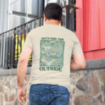 Let's Take This Outside T Shirt – Soft Combed Cotton Casual Tee