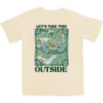 Let's Take This Outside T Shirt – Soft Combed Cotton Casual Tee