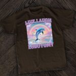 Live Laugh Lobotomy Dolphin Tee – Vintage 90s Unisex Shirt