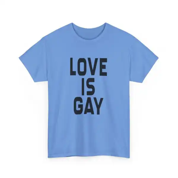 Love is Gay Vintage Tee – Retro Unisex Cotton Shirt