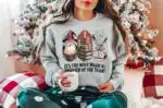 Magical Christmas Book Lover Sweatshirt – Cozy Holiday Top