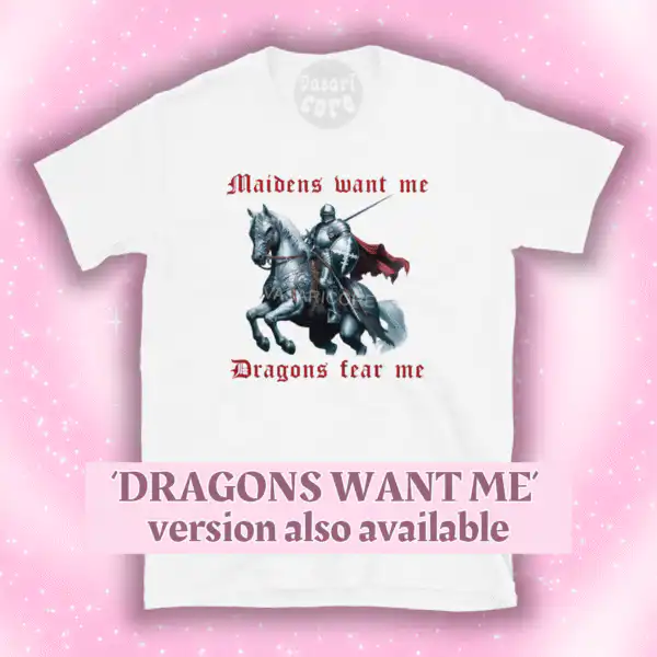 Maidens Want Me Tee - Soft Cotton Graphic Shirt for Fans