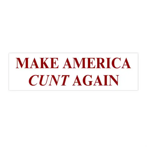 Make America Fun Again Bumper Sticker & Magnet – Waterproof Vinyl