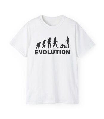 Male Evolution T-Shirt – Classic Unisex Cotton Tee for All