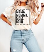 Mama Mommy Mom Bruh Sweatshirt – Funny Mom Life Gift Top