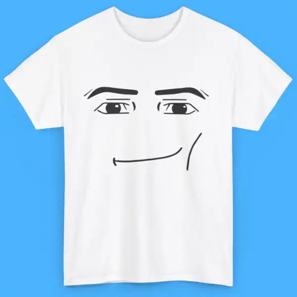Man Face Meme T-Shirt – Funny Cotton Tee for Casual Style