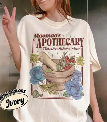 Mao Mao's Apothecary Poisons Shirt – Kawaii Witchy Graphic Tee
