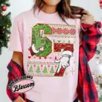 Mean Guy 6 7 Christmas Shirt – Funny Santa Says Tee