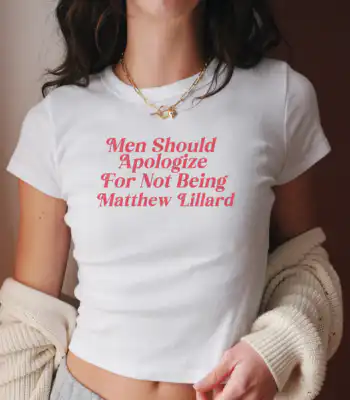 Men Should Apologize Graphic Tee – Fun Casual Unisex Shirt