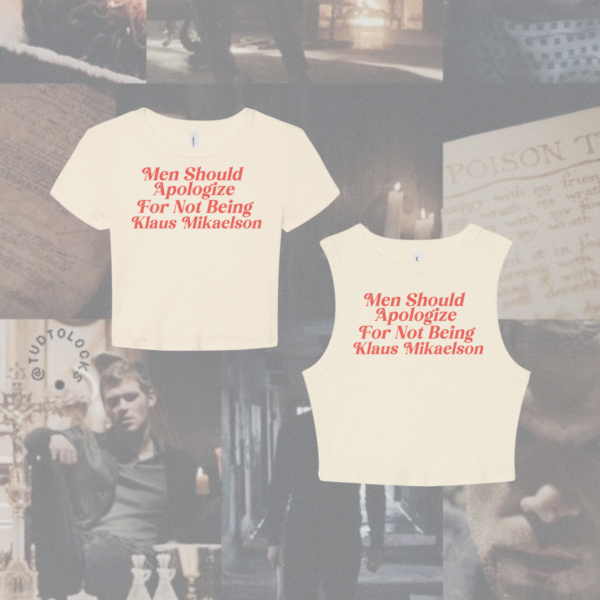 Men Should Apologize T-Shirt – Classic TVD Character Tee