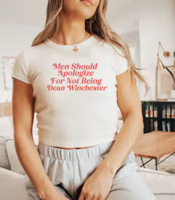 Men Should Apologize Tee – Fun Graphic Shirt for Fans