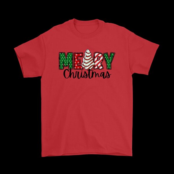 Merry Christmas Little Debbie Tree Cake Tee – Fun Cotton Shirt