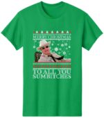 Merry Christmas to All You Sumbitches T-Shirt – Funny Cowboy Tee