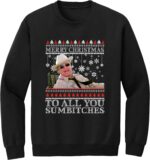 Merry Christmas to All You Sumbitches T-Shirt – Funny Cowboy Tee