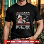 Merry Christmas to All You Sumbitches T-Shirt – Funny Cowboy Tee