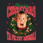 Merry Christmas Ya Filthy Animal Tee – Fun Holiday Cotton Shirt