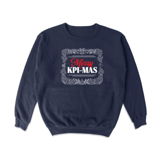 Merry KPI-MAS Crewneck Sweatshirt – Soft Cotton Blend Holiday Top