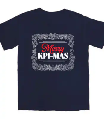 Merry KPI-MAS T Shirt – Soft Cotton Holiday Graphic Tee