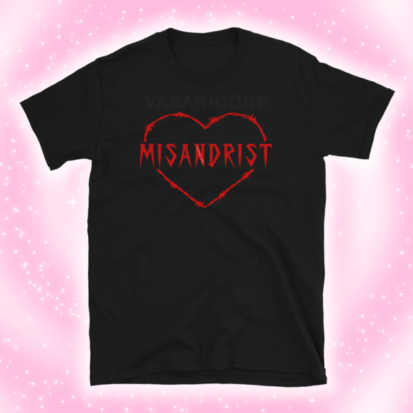 Misandrist Graphic Tee – Soft Unisex Cotton T-Shirt Design