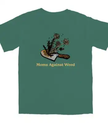 Moms Against Weed T Shirt – Soft Cotton Graphic Tee for Moms