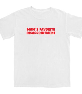 Mom's Favorite Disappointment Tee – Soft Cotton Graphic Shirt