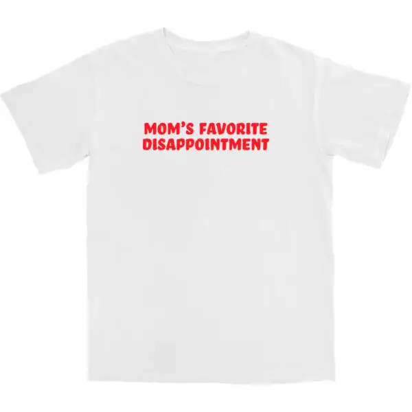 Mom's Favorite Disappointment Tee – Soft Cotton Graphic Shirt