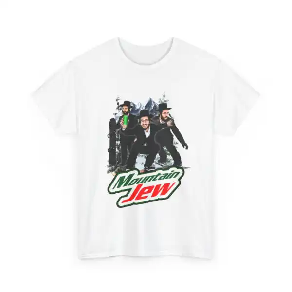 Mountain Jew Heavy Cotton Tee – Classic Comfortable Unisex Shirt