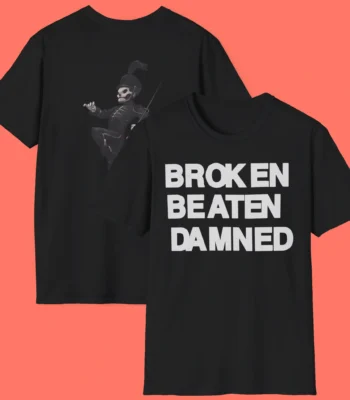 My Chemical Romance Broken Beaten And Damned Shirt – Emo Vintage Graphic Tee