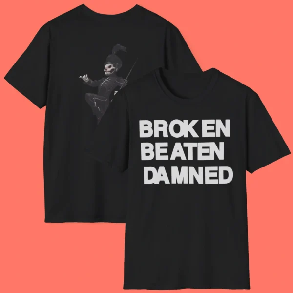 My Chemical Romance Broken Beaten And Damned Shirt – Emo Vintage Graphic Tee