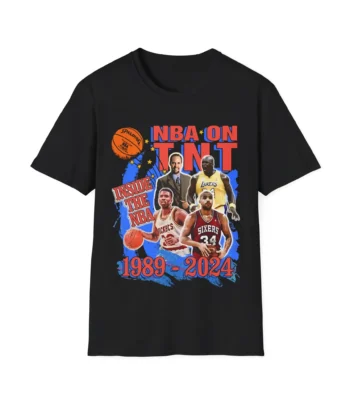 NBA On TNT Inside The NBA 1989-2024 Tee – Basketball Heritage Shirt