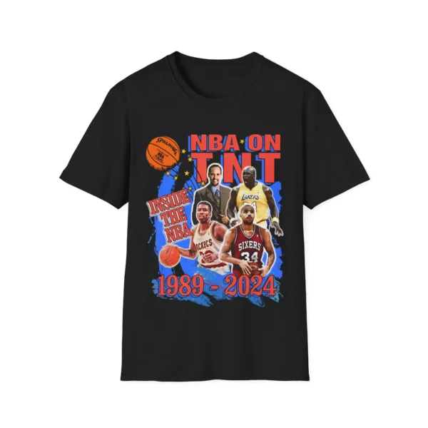 NBA On TNT Inside The NBA 1989-2024 Tee – Basketball Heritage Shirt