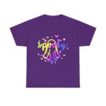 Neon Spooky Ghost Tee – Colorful Pastel Halloween Shirt