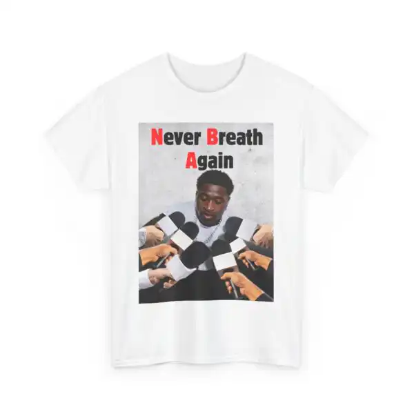 Never breath again. Unisex Heavy Cotton Tee – Classic Comfort Shirt