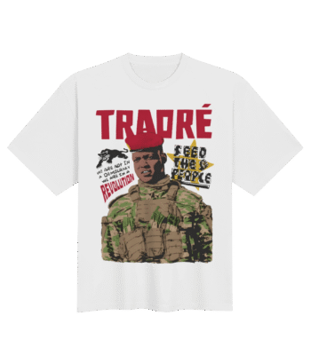 New Revolution Ibrahim Traoré Shirt – Bold Graphic Tee for Change