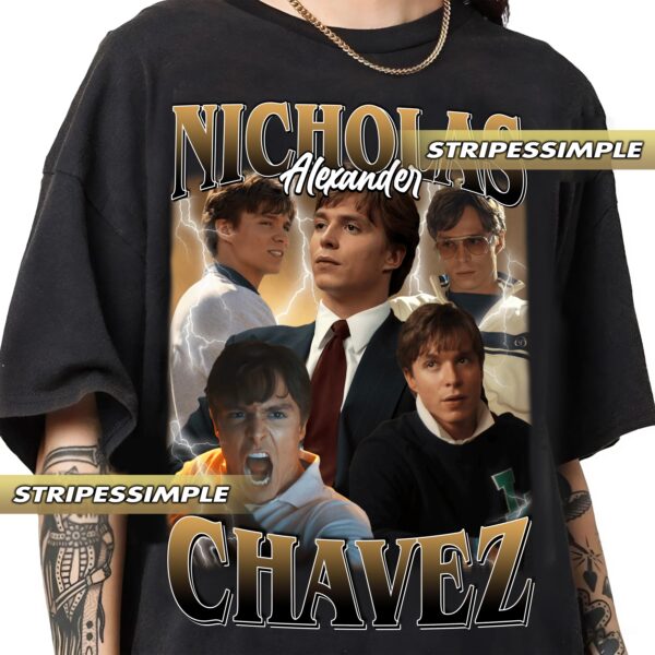 Nicholas Alexander Chavez Retro 90s Tee – Cool Unisex Shirt