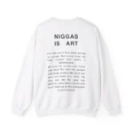 Niggas is Art Shirt – Creative Black Culture Graphic Tee