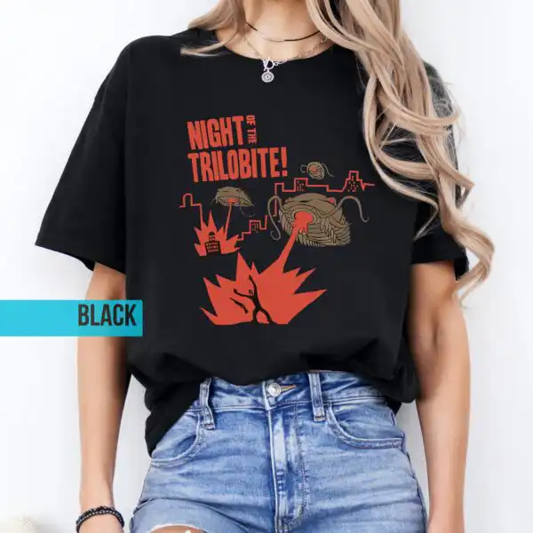 Night of the Trilobite Vintage Shirt – Prehistoric Fossil Tee