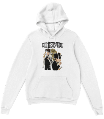 Ninjewtsu Heavy Blend Hoodie – Soft Cotton-Polyester Comfort