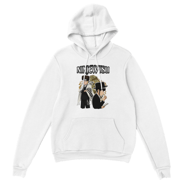 Ninjewtsu Heavy Blend Hoodie – Soft Cotton-Polyester Comfort