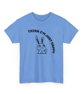 Nirvana Lyrics Bunny Tee – Cute Unisex Cotton T-Shirt