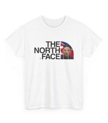 North Face Parody Kim Jong Un Tee – Funny Unisex Casual Shirt